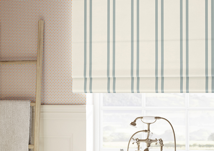 Winnies Stripe, Cross - Twist&Fit Roman Blind - Image 5